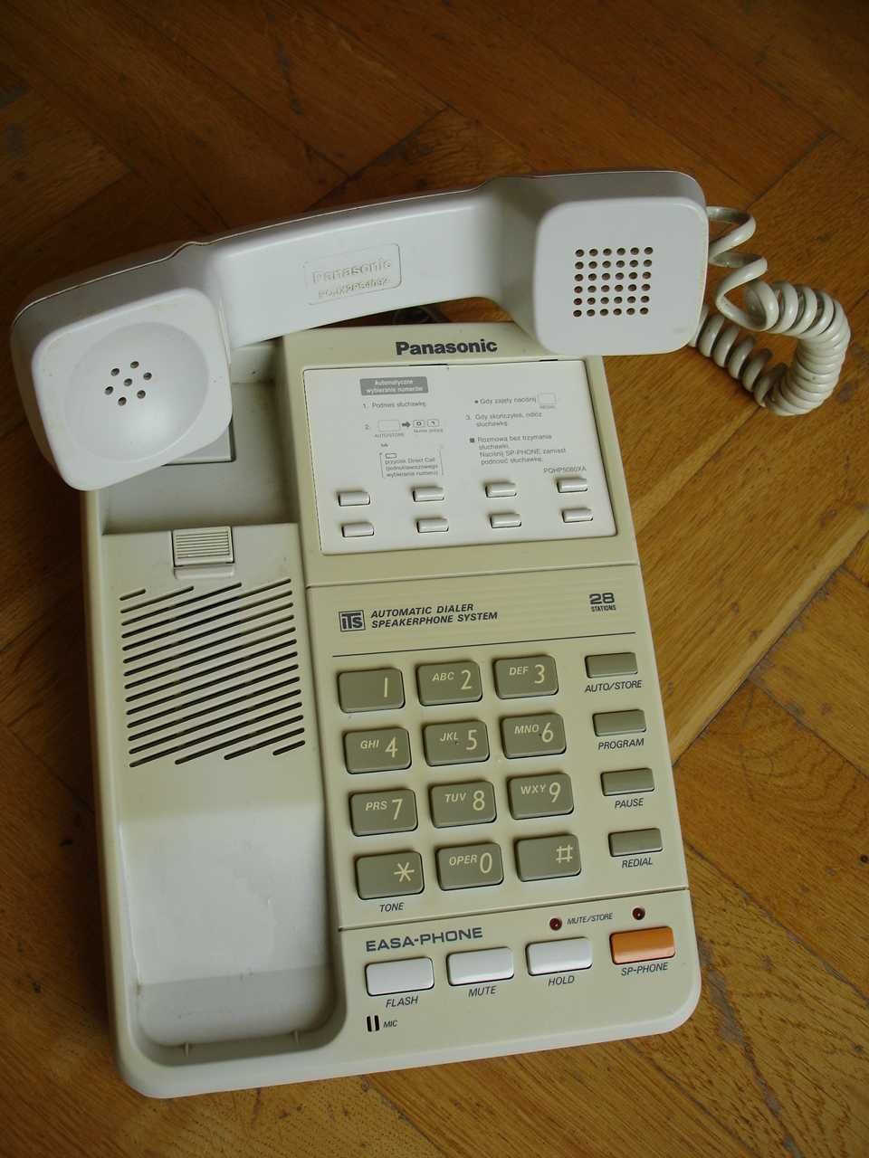 Telefon stacjonarny Panasonic Easa-Phone KX-T2315PD
