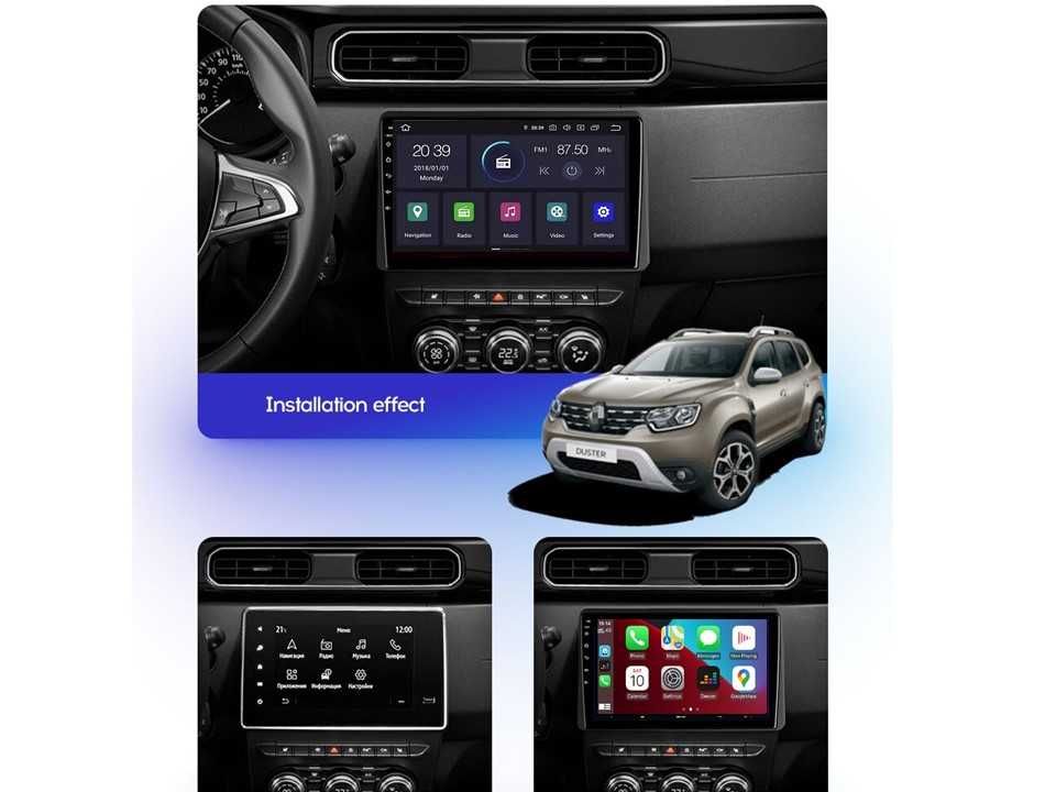 Radio samochodowe Android Renault Duster (10.1") 2018+