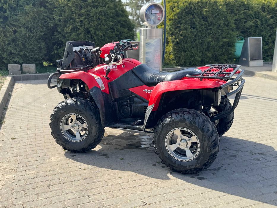 Suzuki Kingquad LTA 700 4x4 Blokady hak wyciągarka ZAREJESTROWANY W PL