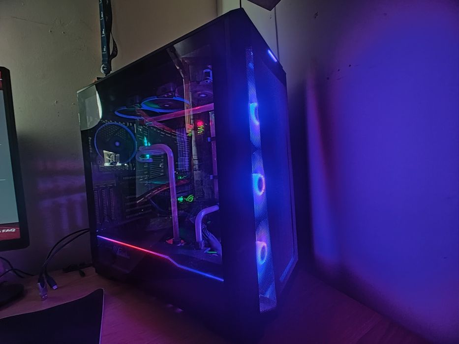 PC Computador Gaming Intel i9 RTX SSD Custom water cooler ASUS