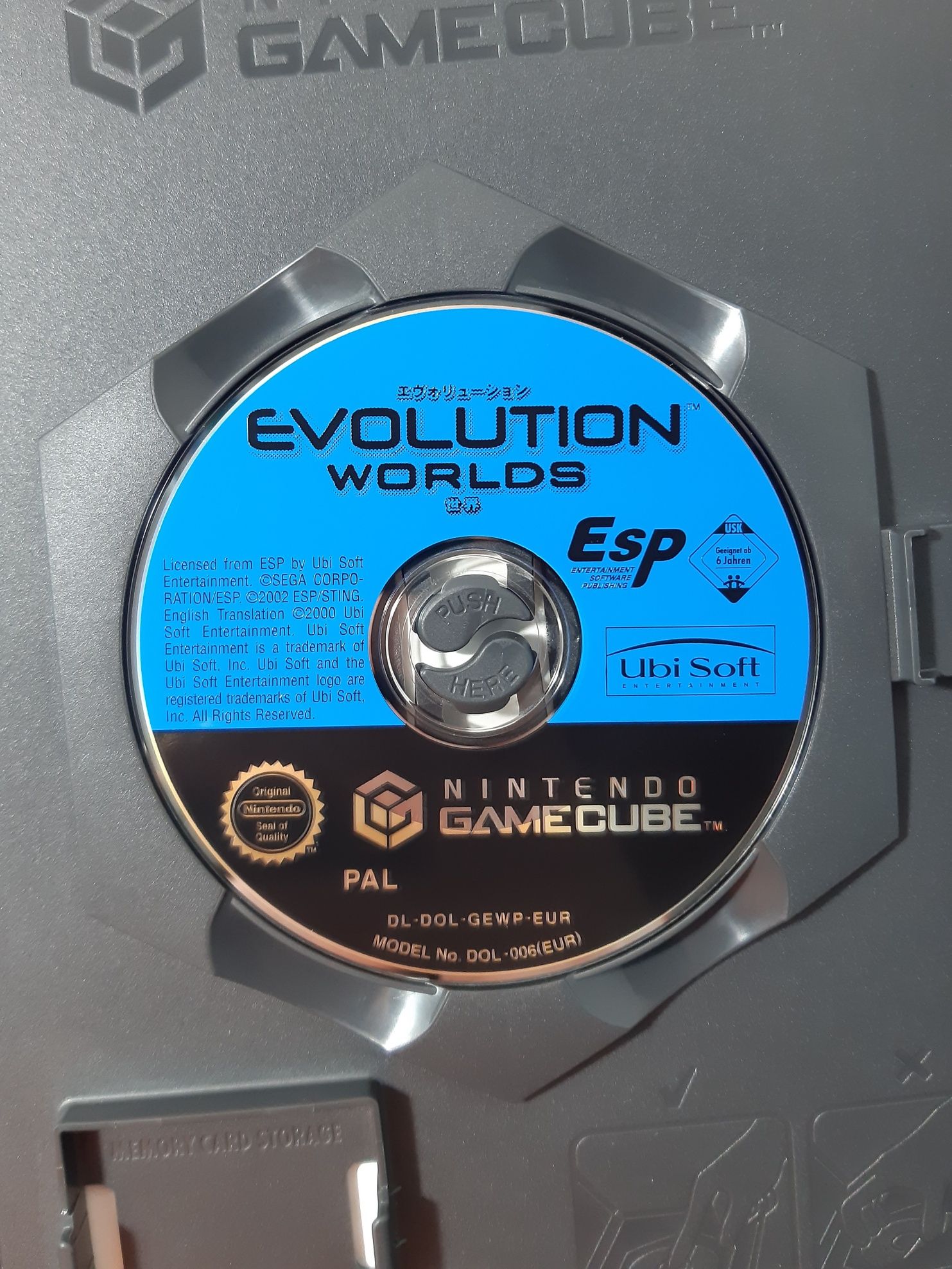 Jogo Evolution Worlds (Nintendo GameCube, Versão PT, 2003)