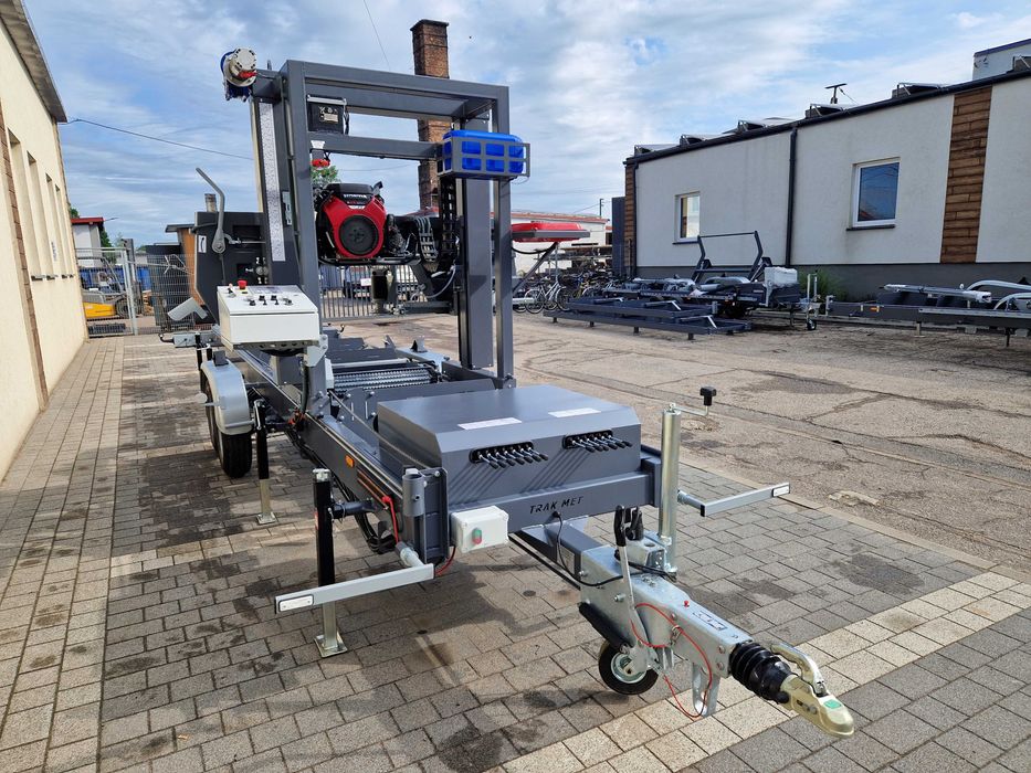 Trak taśmowy mobilny spalinowy HONDA TTP-600 Premium hydraulika