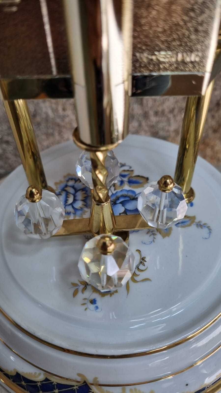 Relógio de mesa com pedras SWAROVSKI