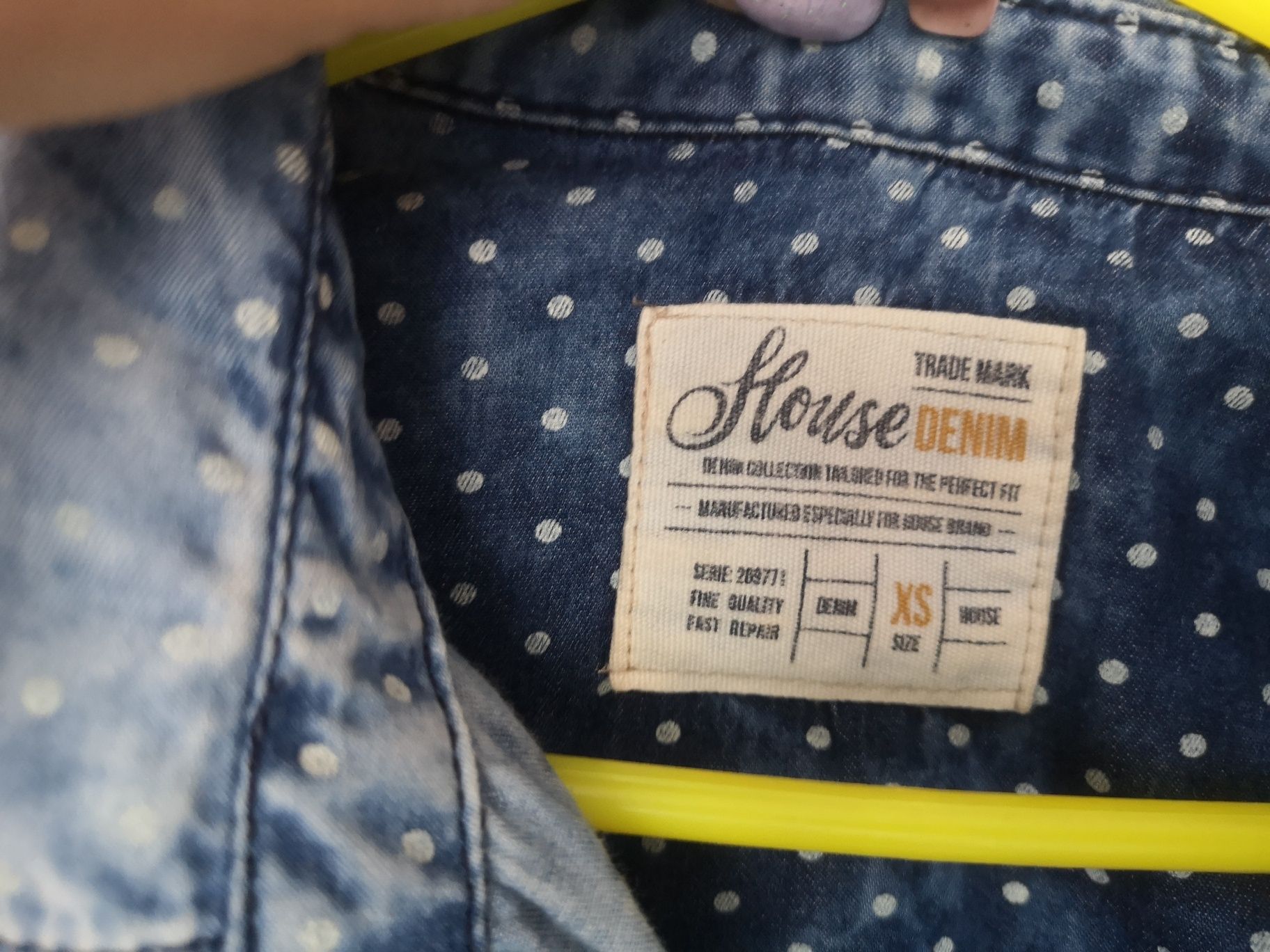Tunika / koszula jeansowa House Denim rozm. XS