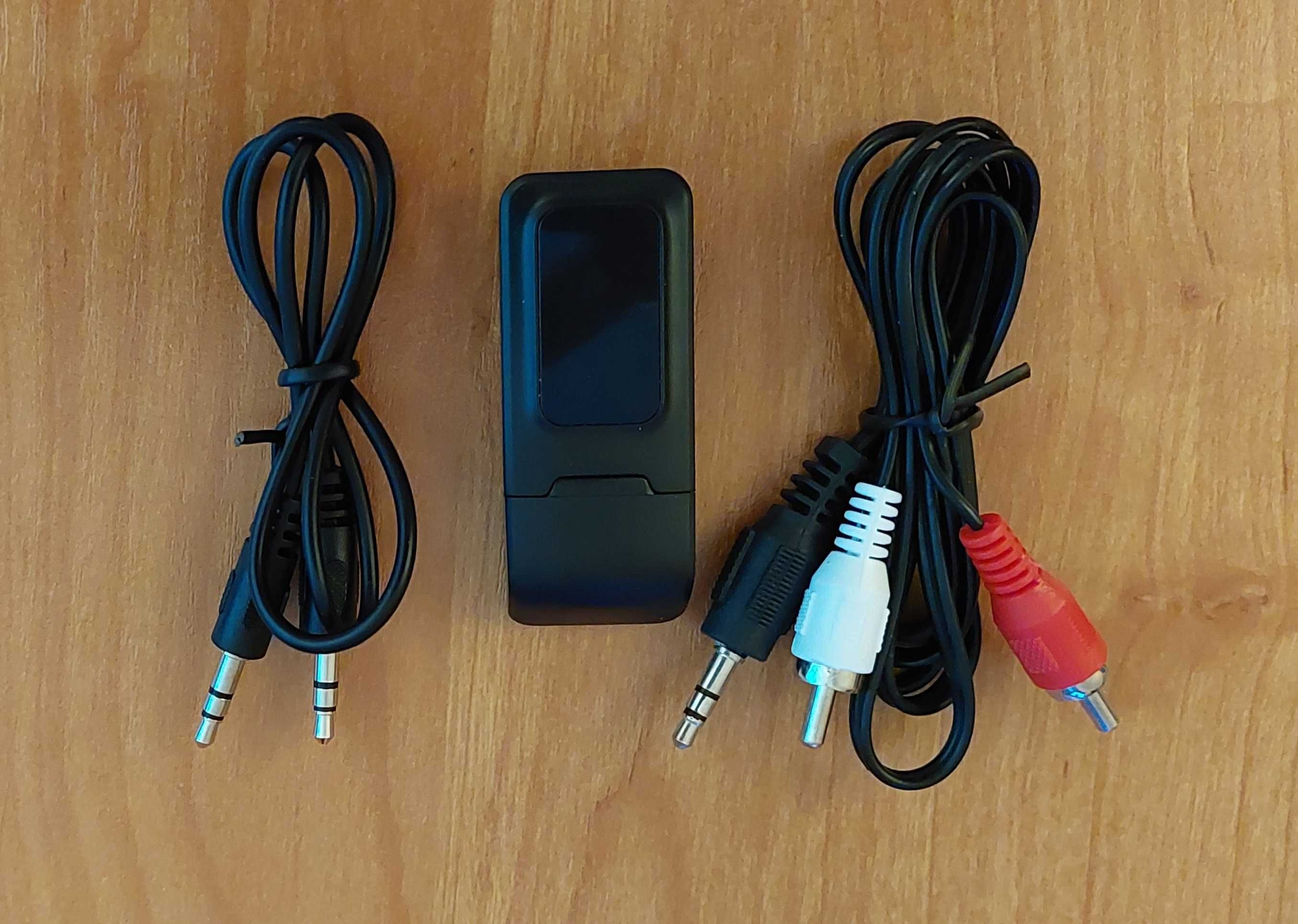 Audio adapter Bluetooth (nadajnik/odbiornik) 2 w1, SBC/AAC/aptX, nowy