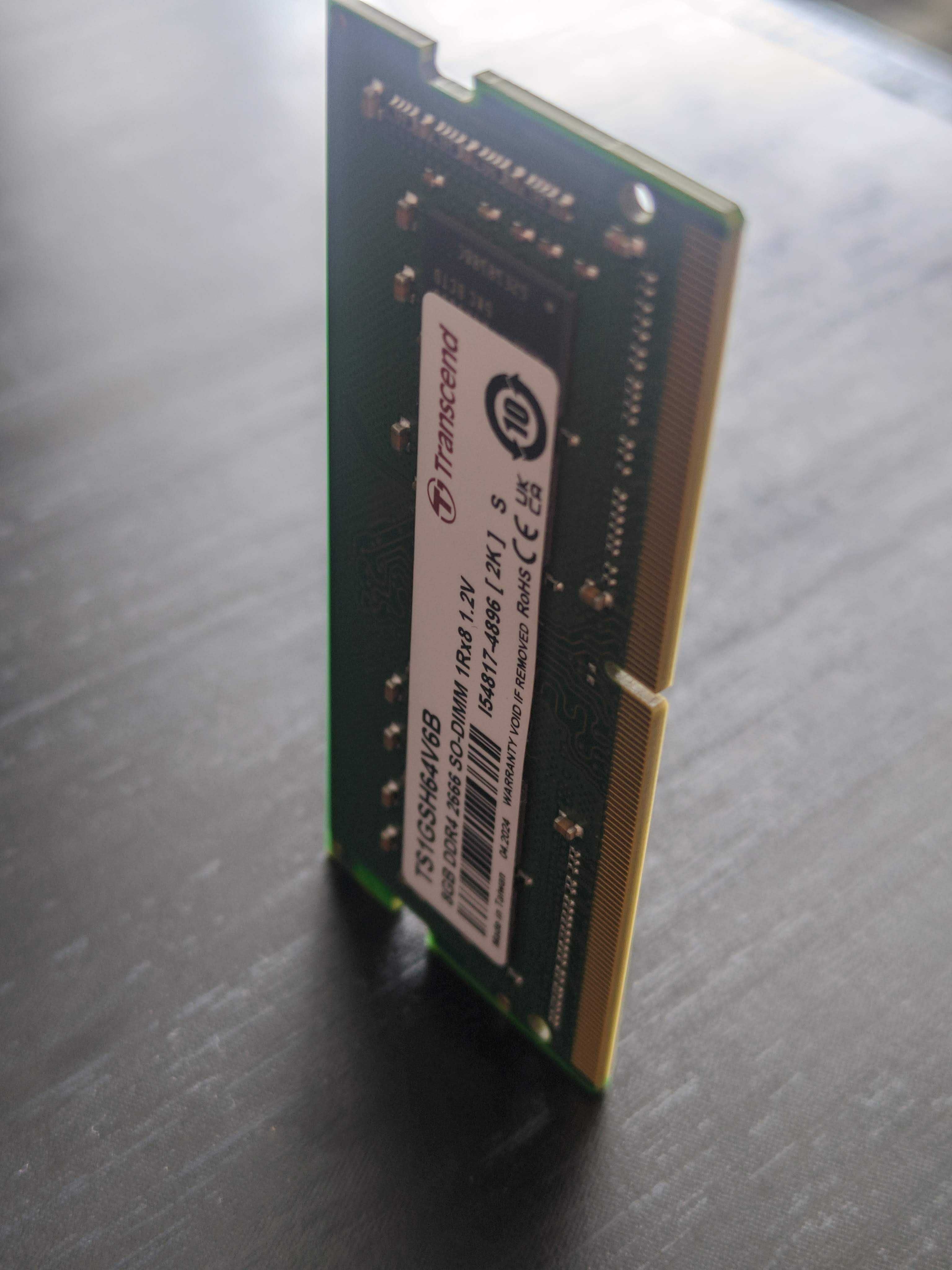 Pamięc RAM 8 GB DDR4-2666 SO-DIMM CL19 Transcend