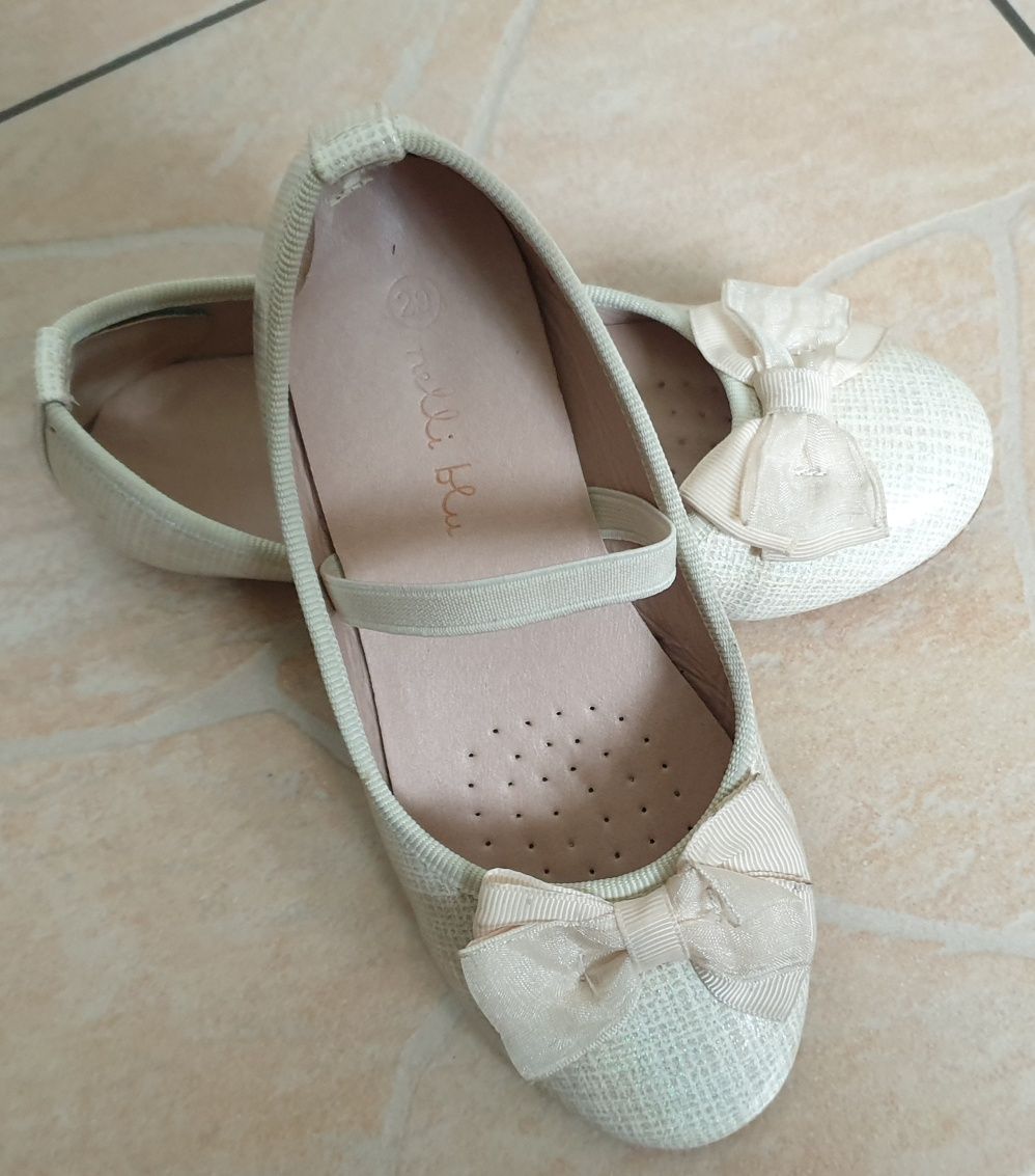 Buty baleriny dla dziewczynki rozmiar 29