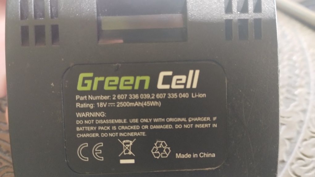Akumulator marki do Bosch green ceel litowo jonowy 18v