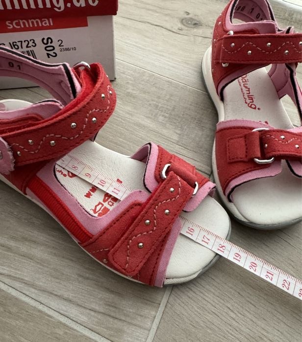 Daumling sandalki skorzane 27 sandaly dzieciece dziewczynka