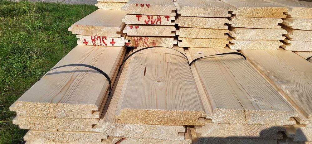 Deska elewacyjna 28x146mm podbitka podlogowa podłogę nadbitka