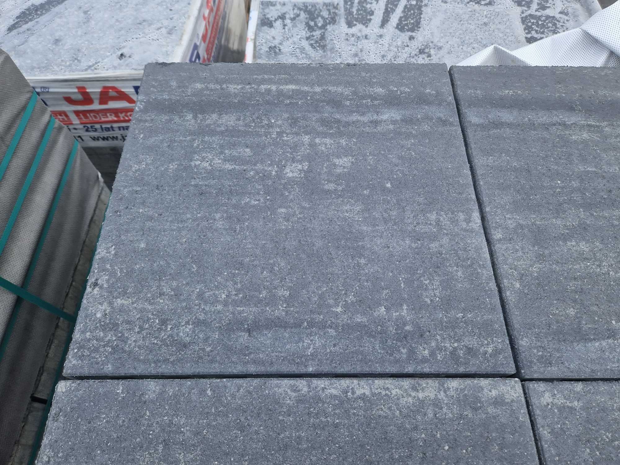 Płyta Tarasowa Venetto Kostka Brukowa 45x45 Black Shadow Promocja