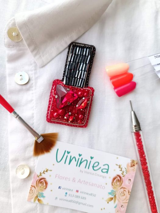 Alfinete,, Verniz,,