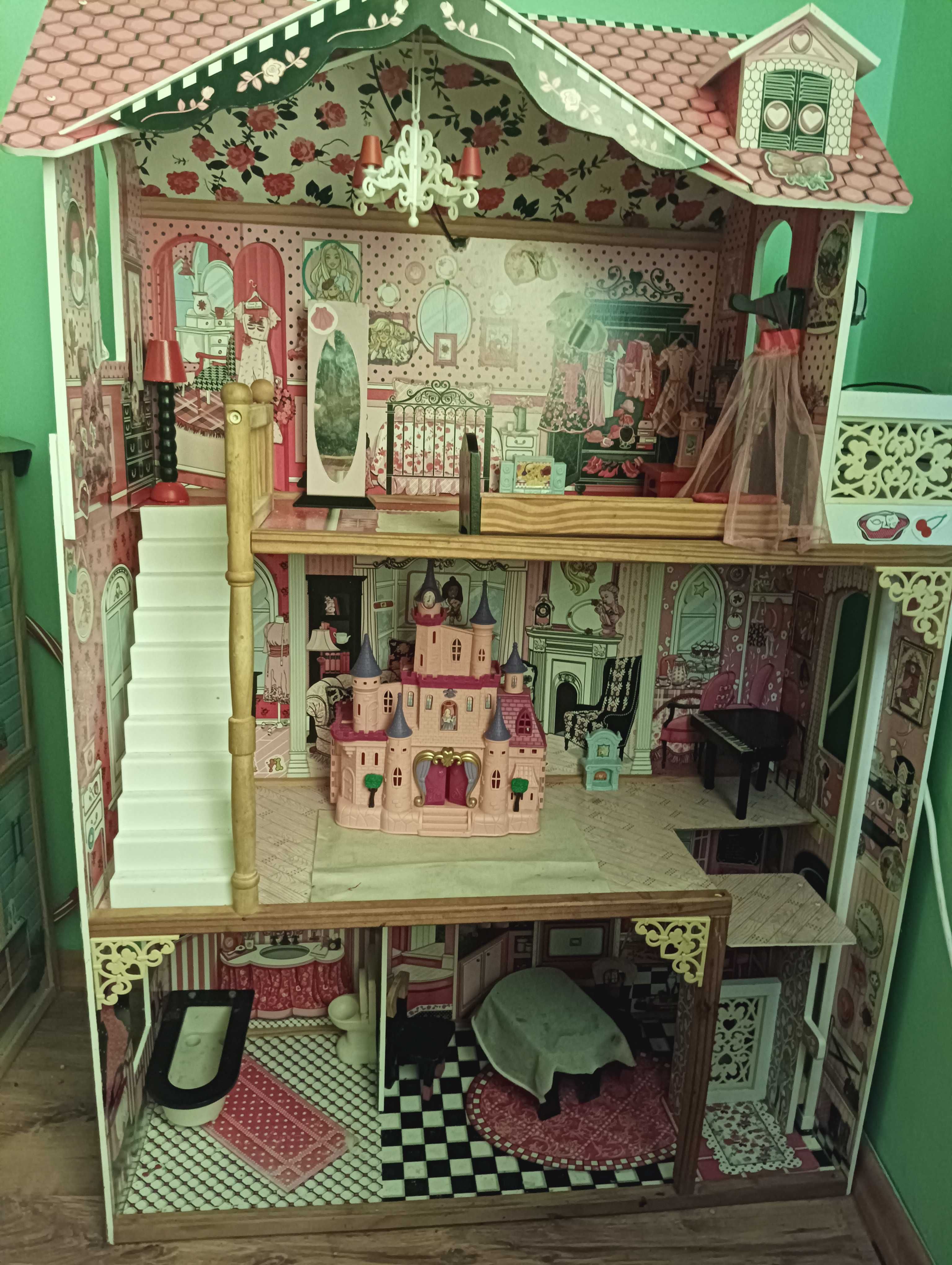 Domek dla lalek barbie