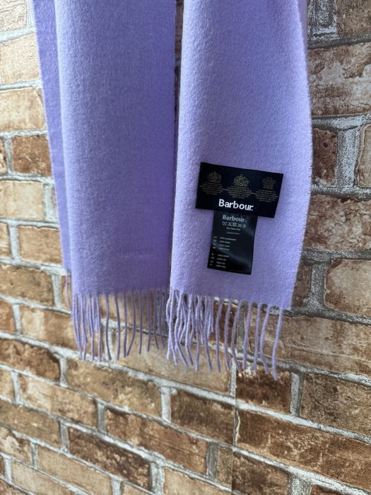 Шерстяной шарф Barbour made in UK (оригинал)