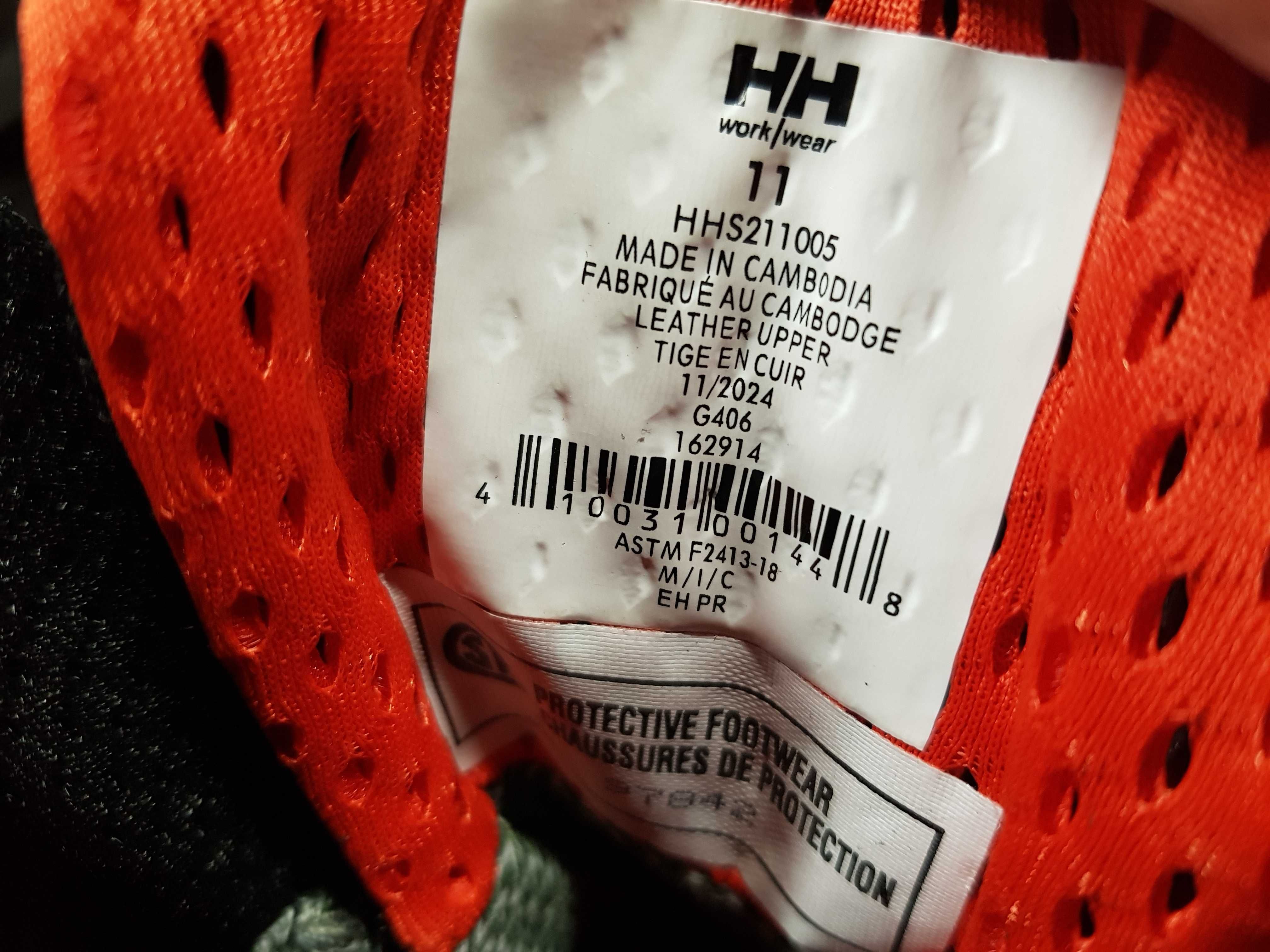 Buty robocze HELLY HANSEN rozm 44 wkł 29,5 cm S3