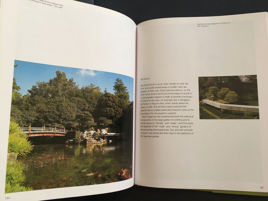 Japanese Gardens. Right Angle and Natural Forms