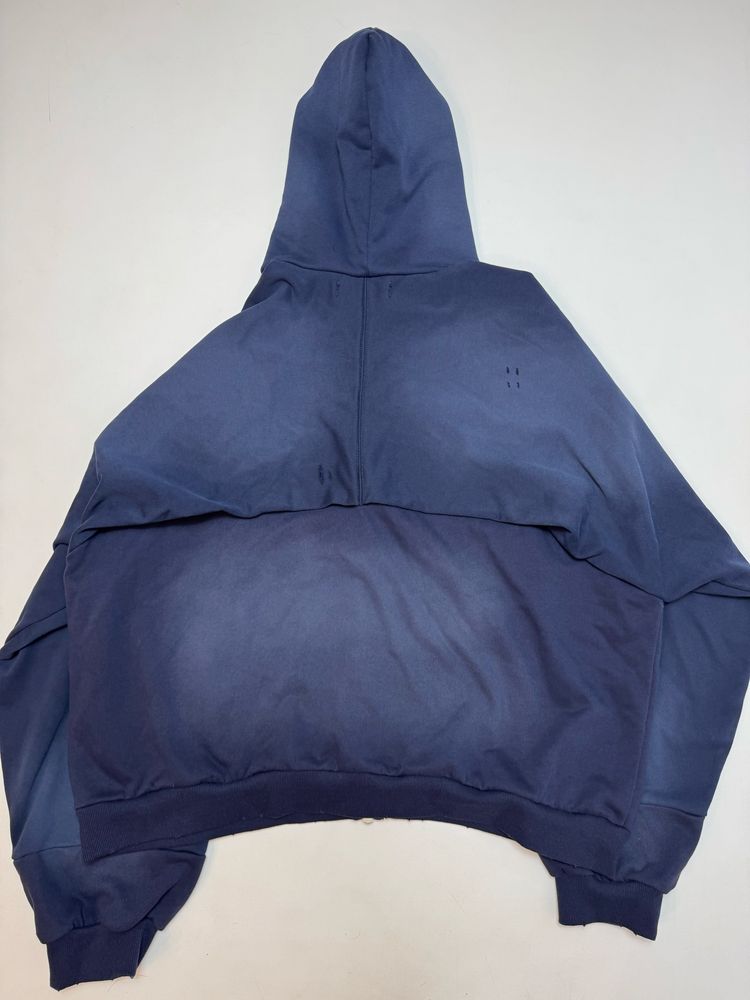Зіп худі Grailz Project G/R Navy M L ERD Oversized Rick Zip up hoodie