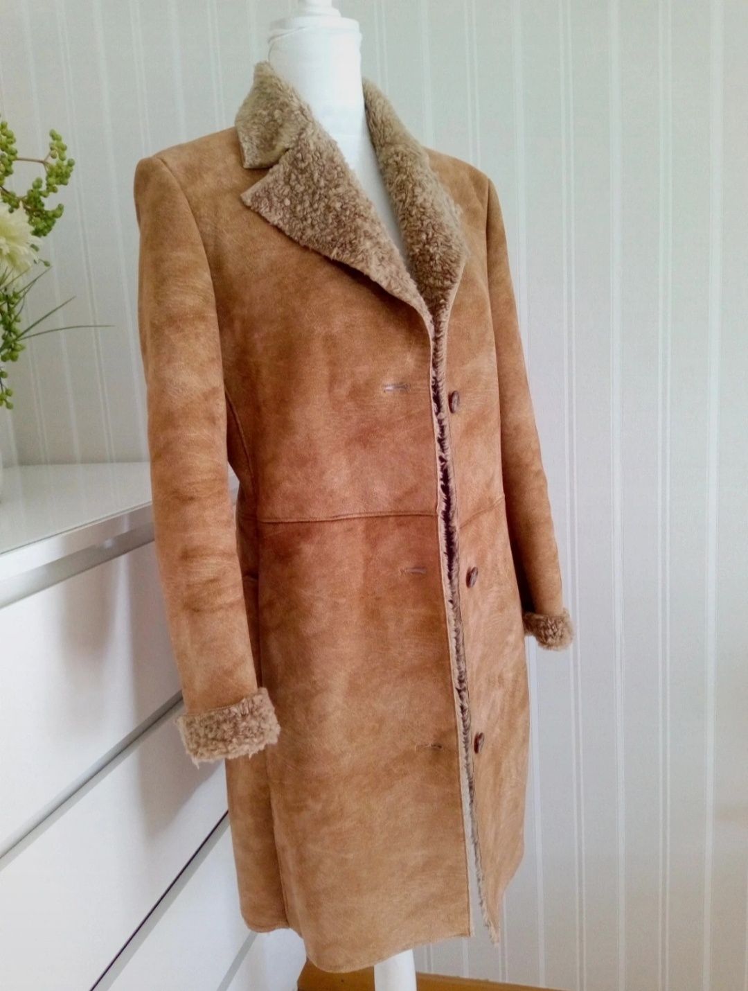 Casaco camel Zara
