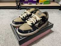 Nowe bez pudełka, Nike SB Dunk Low Travis Scott Cactus Jack, R.42