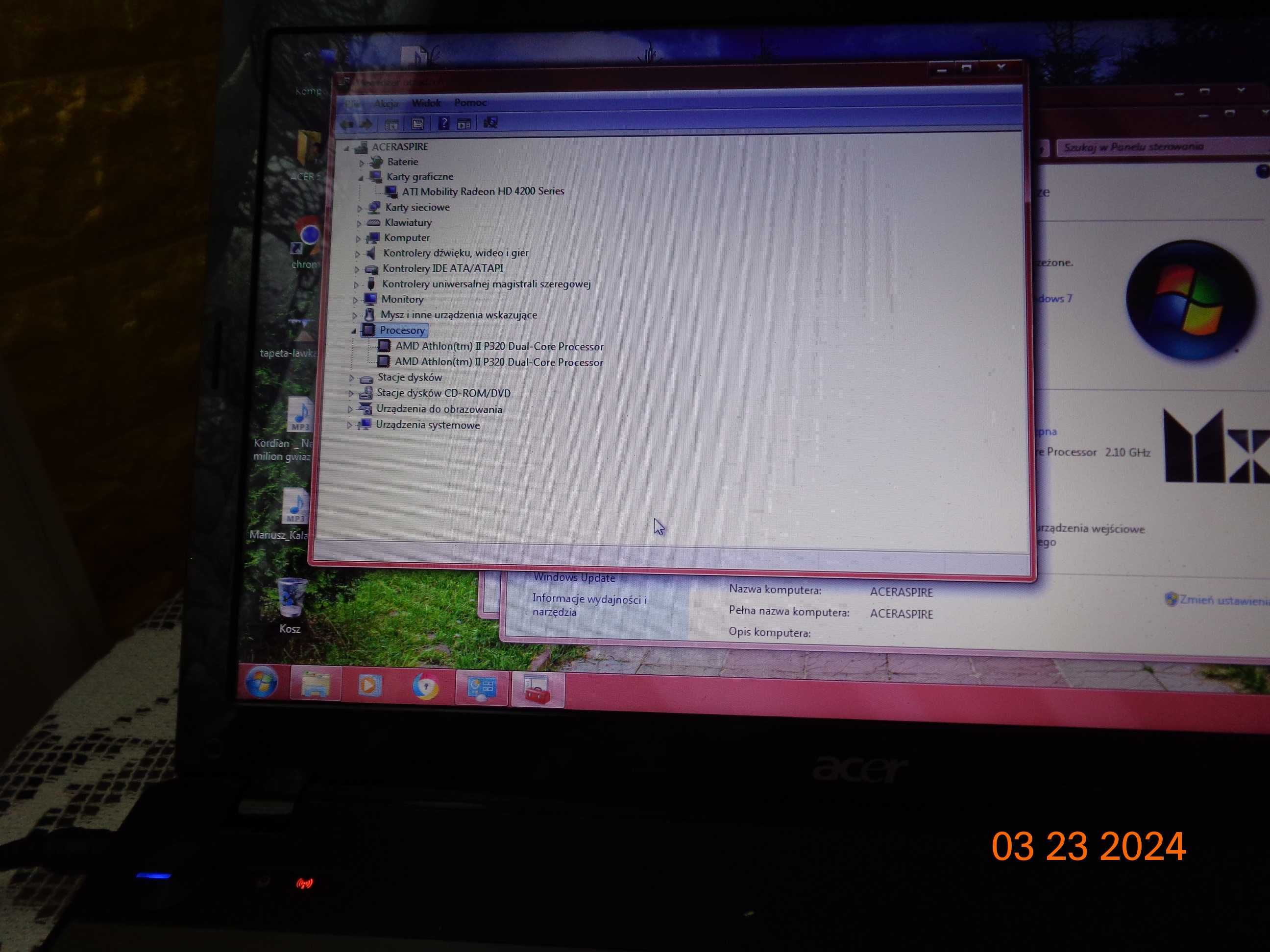 Laptop Acer Aspire 5551 G 15,6 "