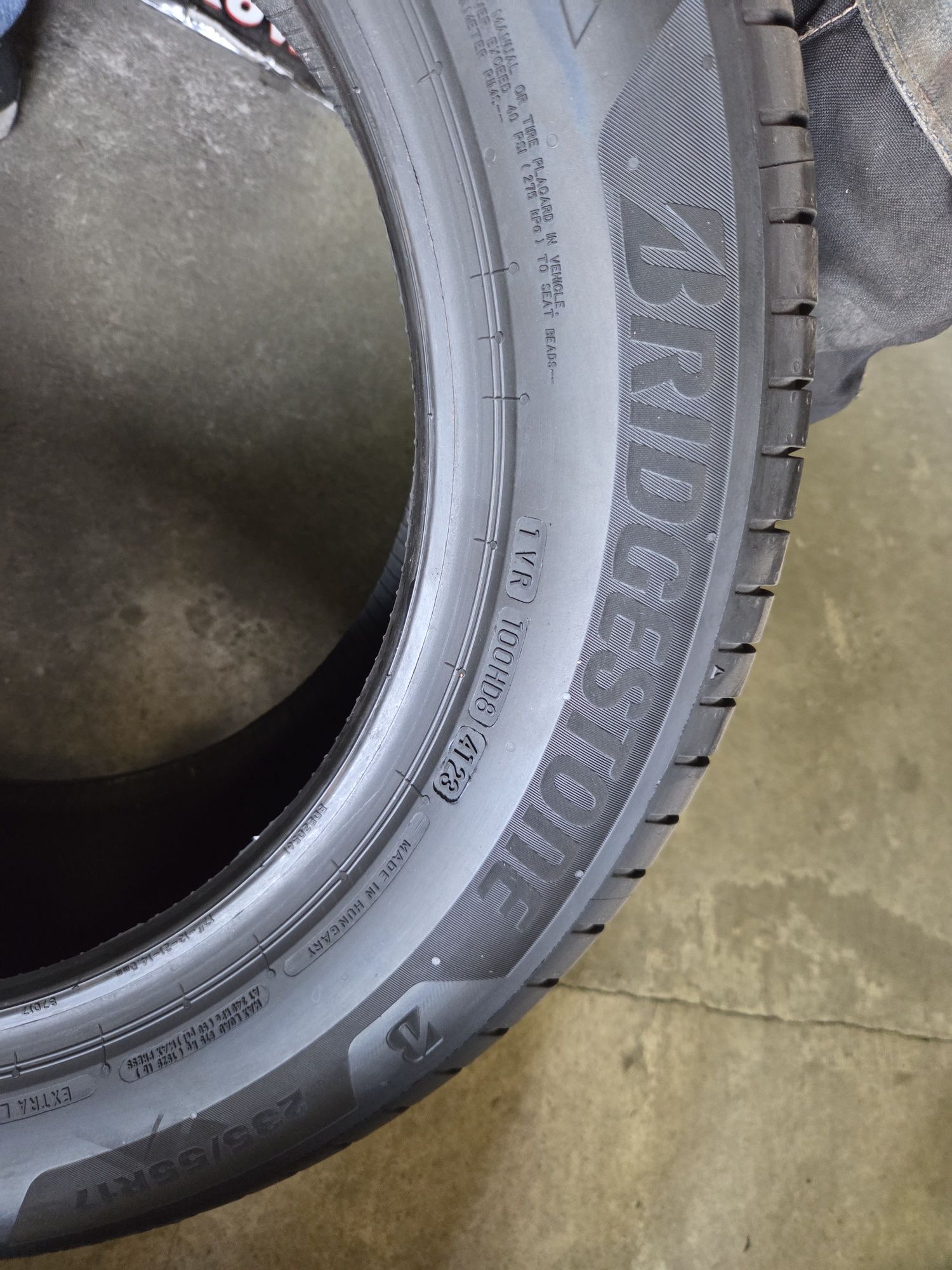 opony używane 235/55R17 Bridgestone Turanza 6 Enliten