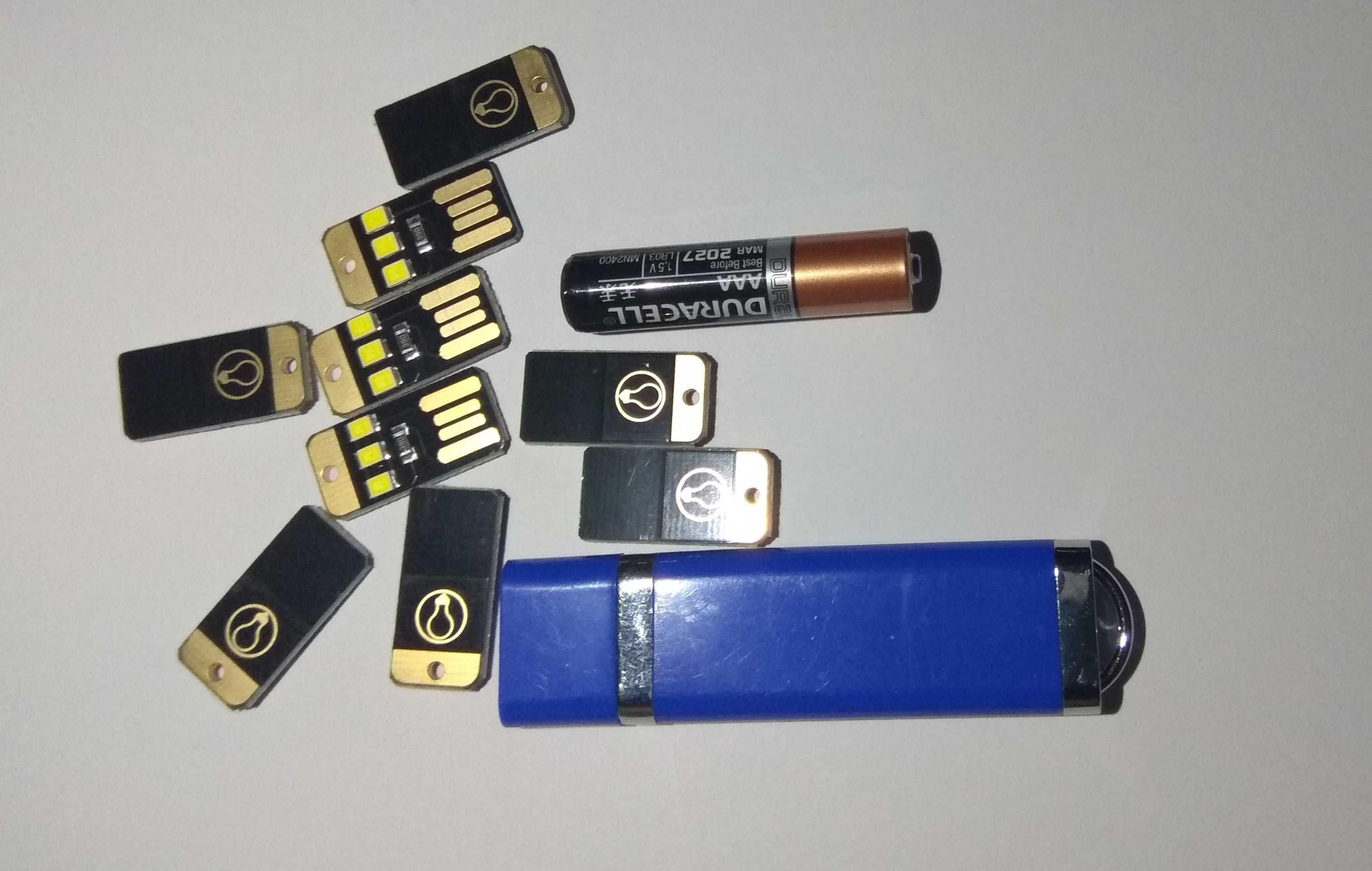 USB ліхтарик, USB лампочка/фонарик/ночник для павербанка