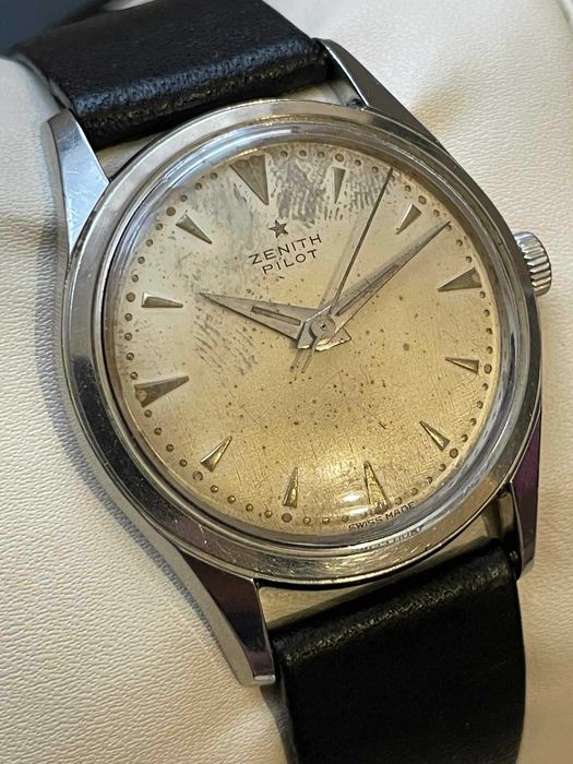 Zenith Pilot Corda Manual Cal. 120 de 1959