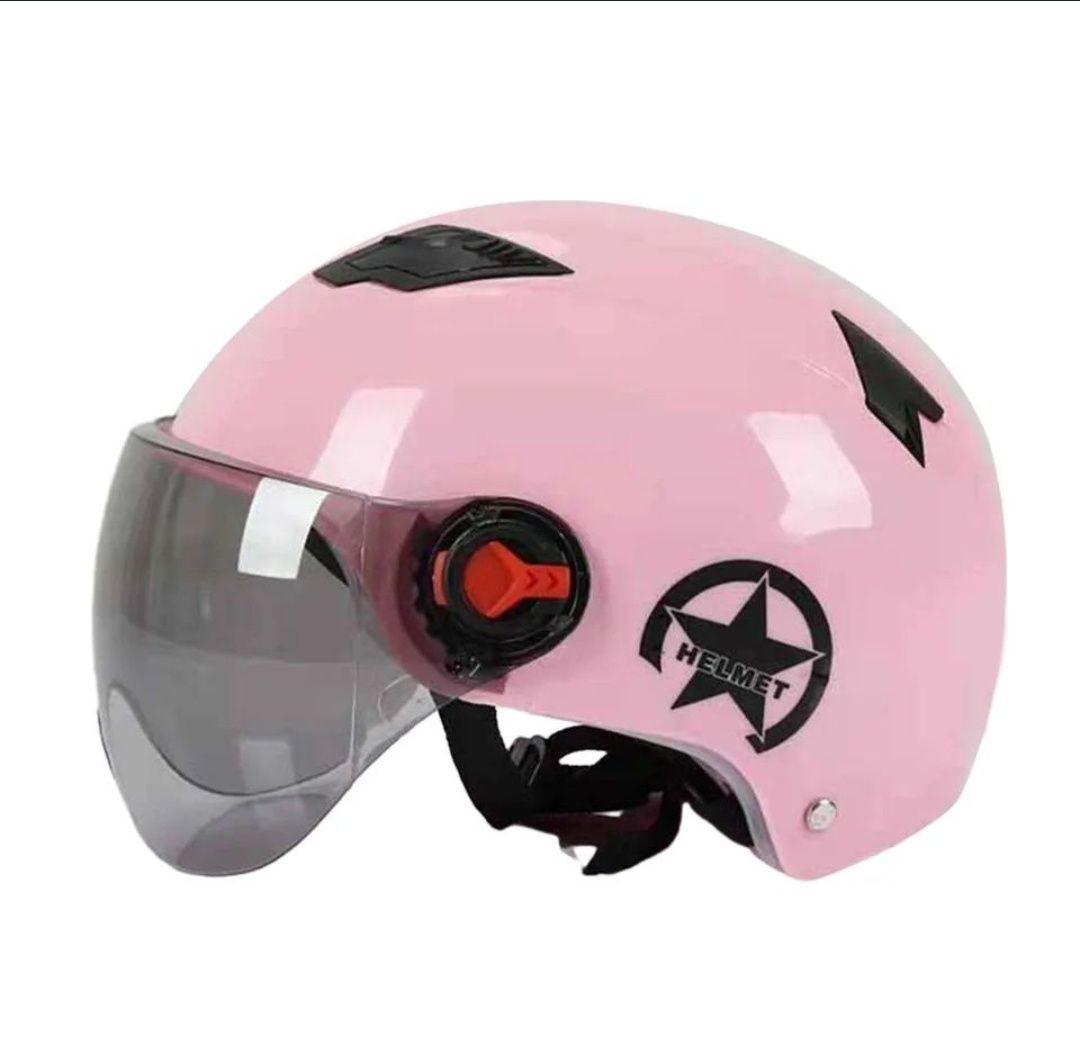 Новый легкий женский шлем для мопеда скутера облегченный мотошлем