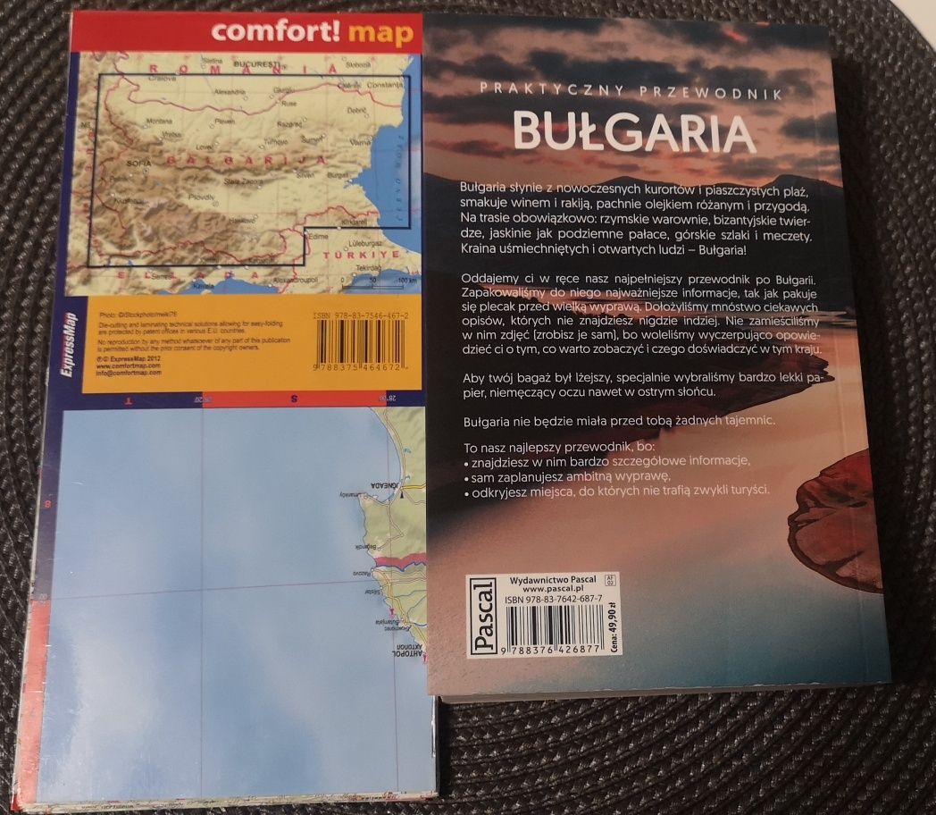 Bułgaria praktyczny przewodnik Pascal + Mapa laminowana Bułgaria.