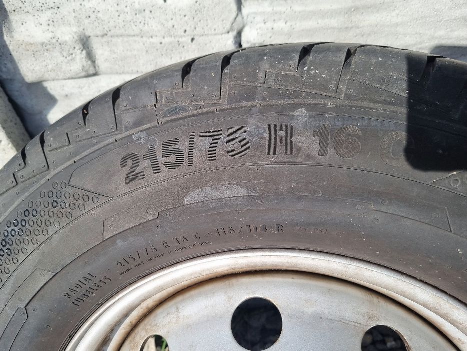 Koła fiat ducato,peugot boxer,citroen jumper  215/75 R16C. Jak nowe.