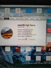 MacBook Pro 13"  /late 2011/i5-2,4ghz/8gb super stan