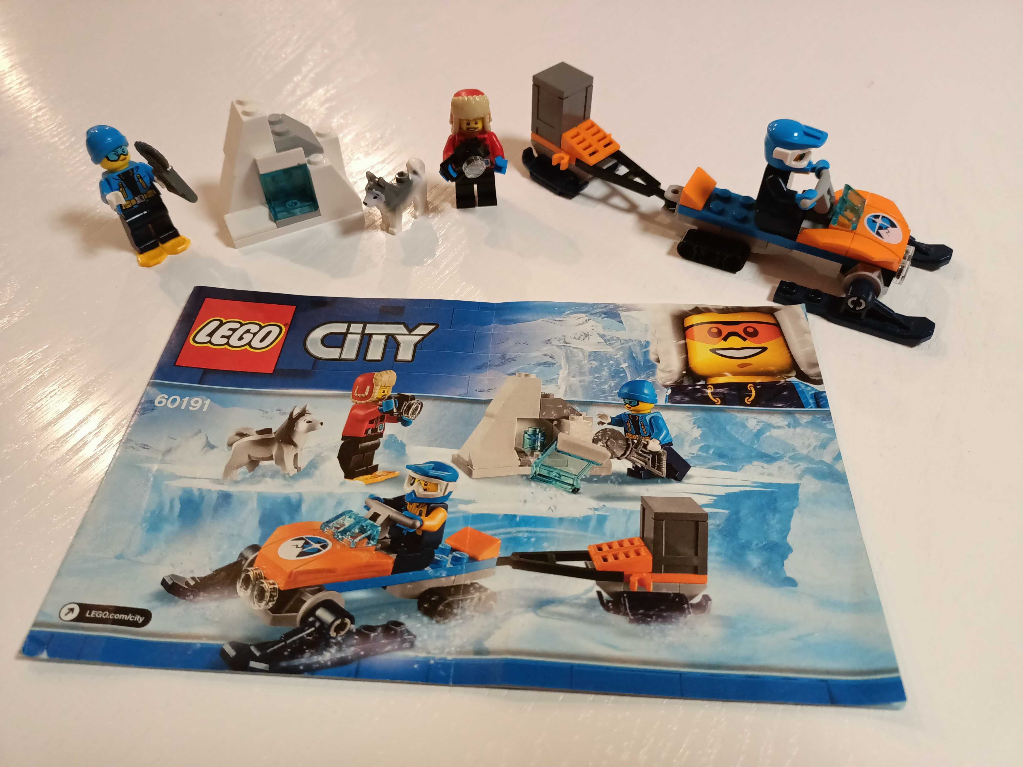 LEGO City 60191 skuter śnieżny