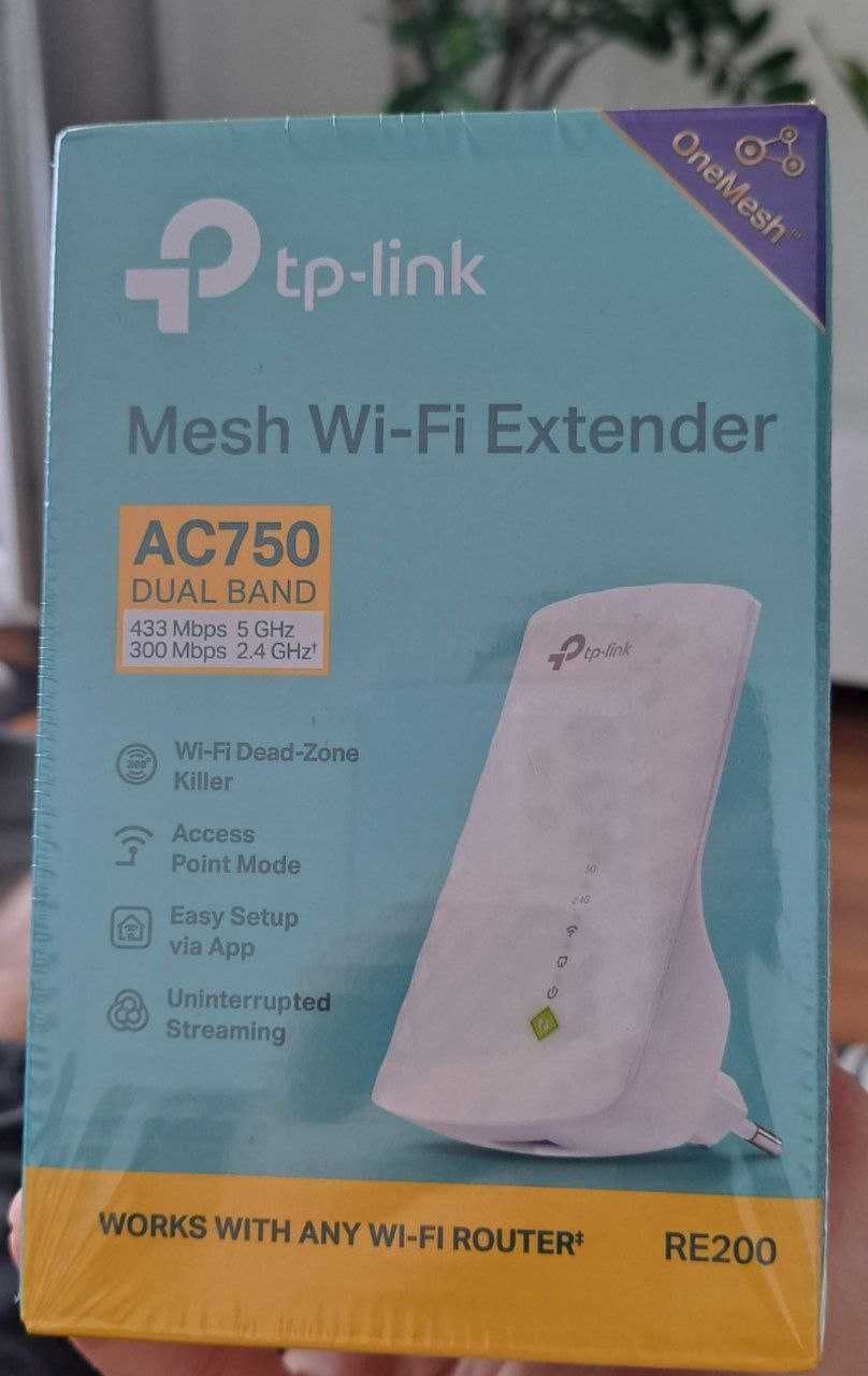 wzmacniacz sygnału Wi-Fi tp link AC750 5GHz /2.4Ghz