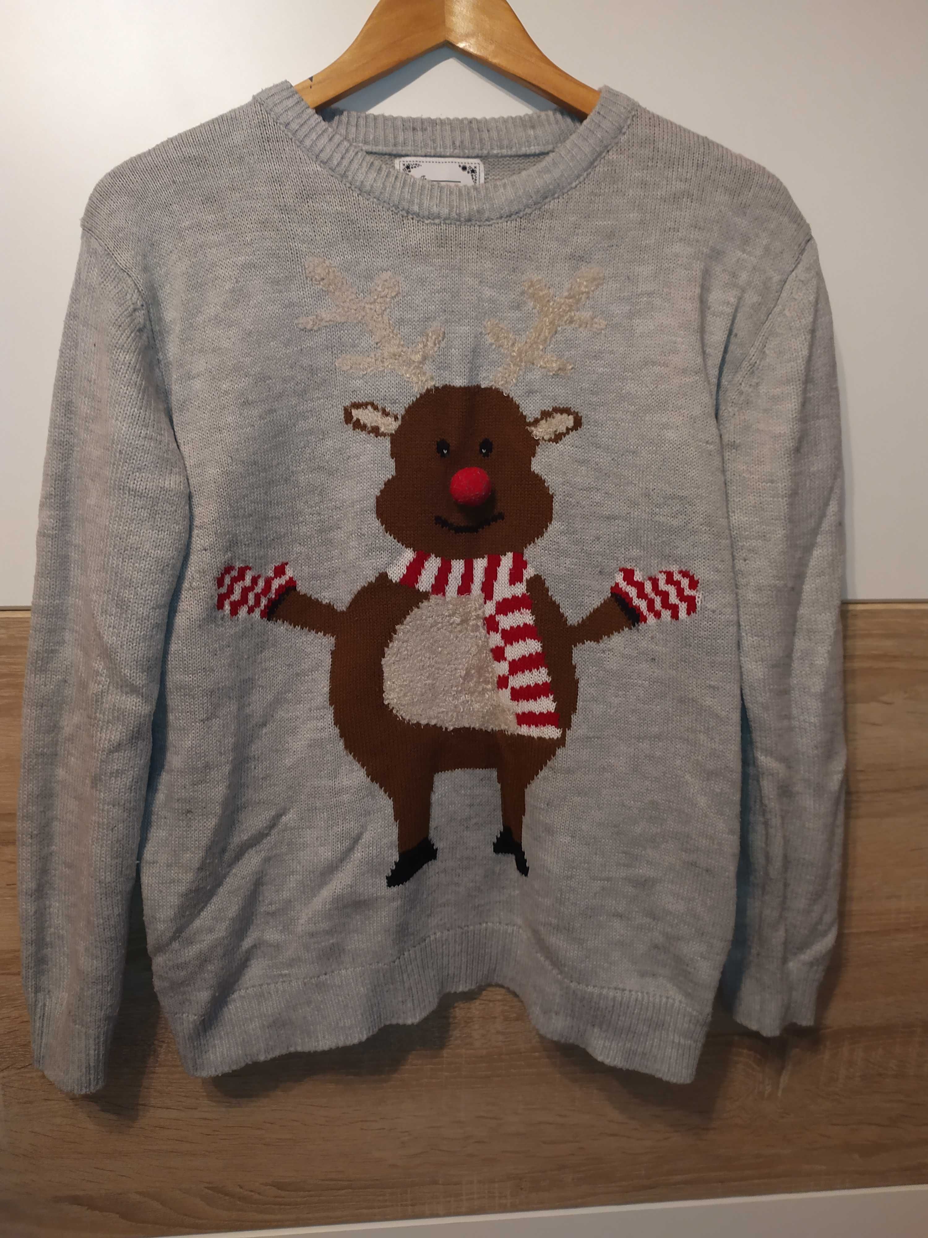 Sweter świąteczny M L