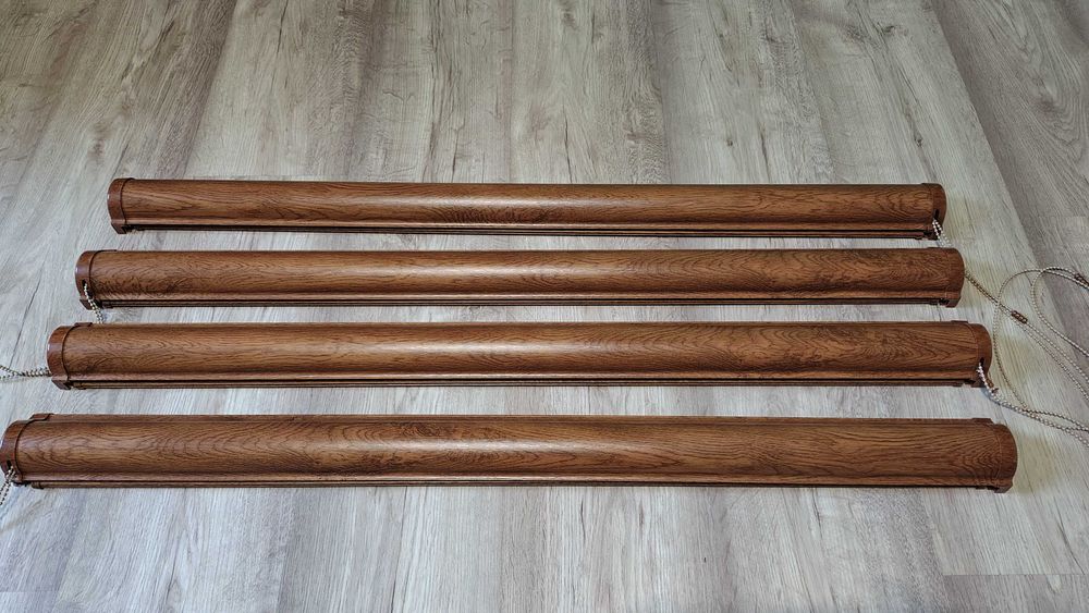 Rolety wewnętrzne w kasecie .