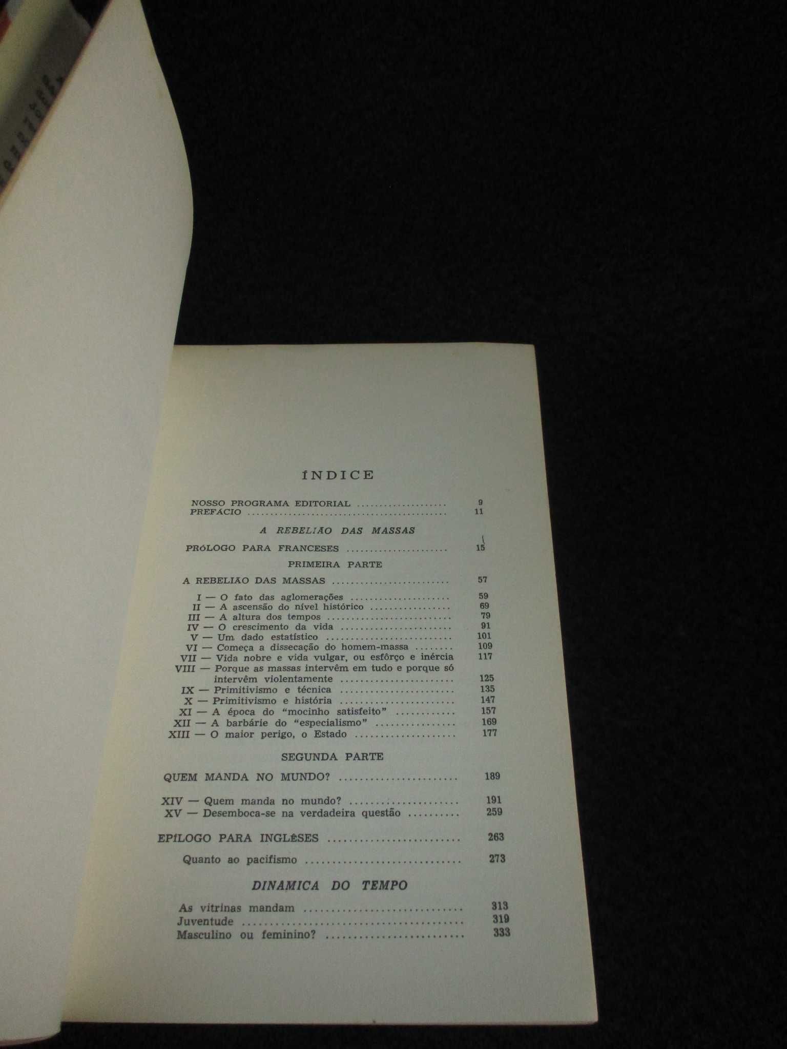 Livro A Rebelião das Massas José Ortega y Gasset