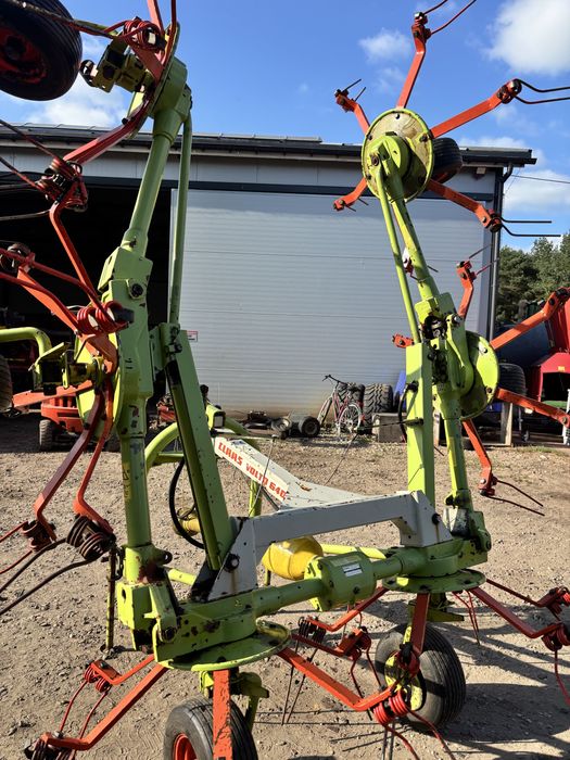 Przewracarka Claas Volto 640 przetrząsarka 6 karuzelowa rozbijak