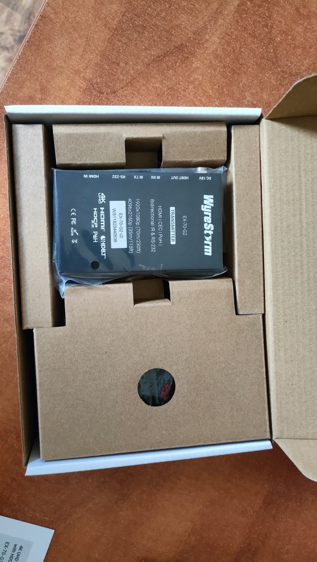 Ekstender HDMI 4K przed skrętkę HDbaseT 70m nowy