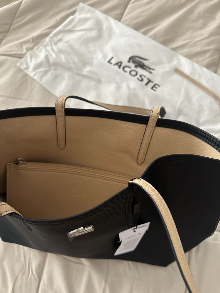 Malas lacoste com etiqueta