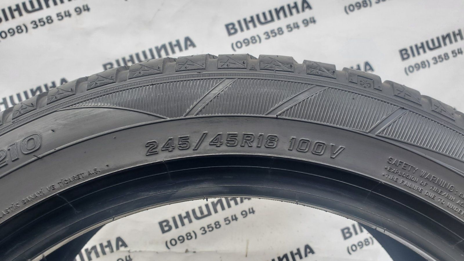 Шини 245/45 R 18 Falken Euroall Season. Пара. Колеса склад.