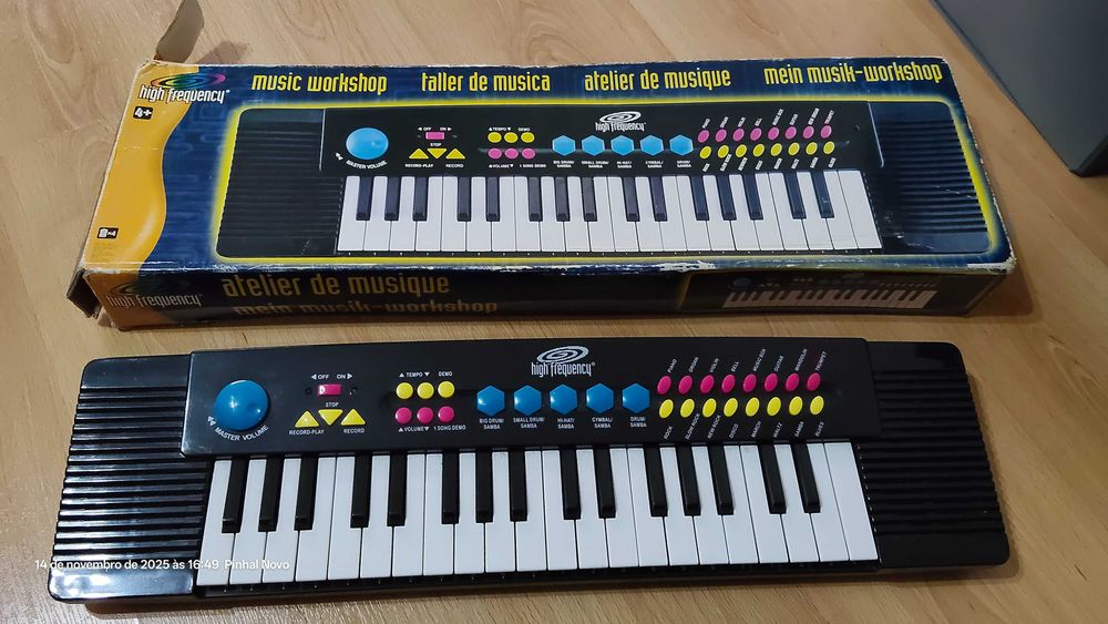 Teclado musical iniciantes