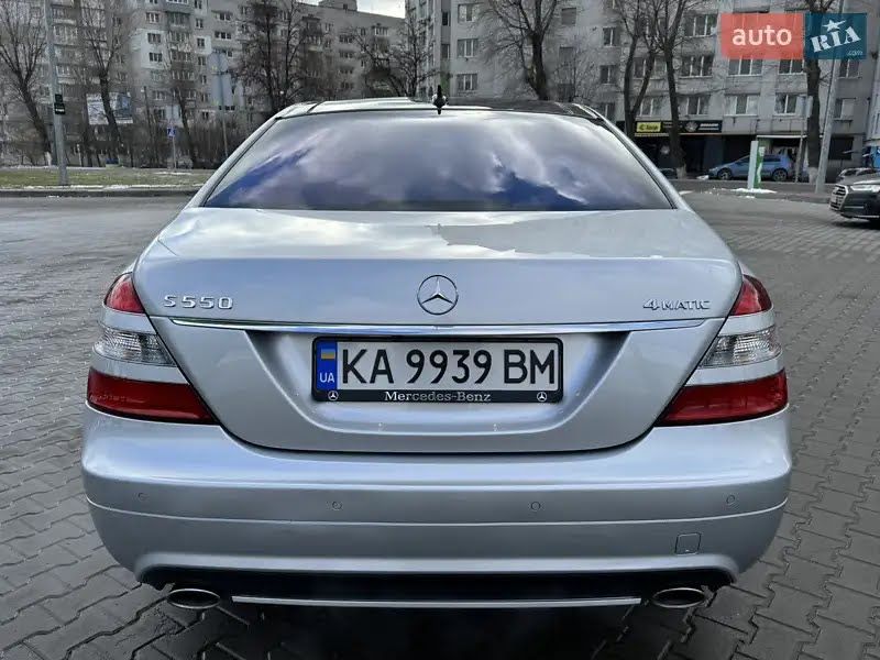 Мерседес S550 4matic в рідній фарбі