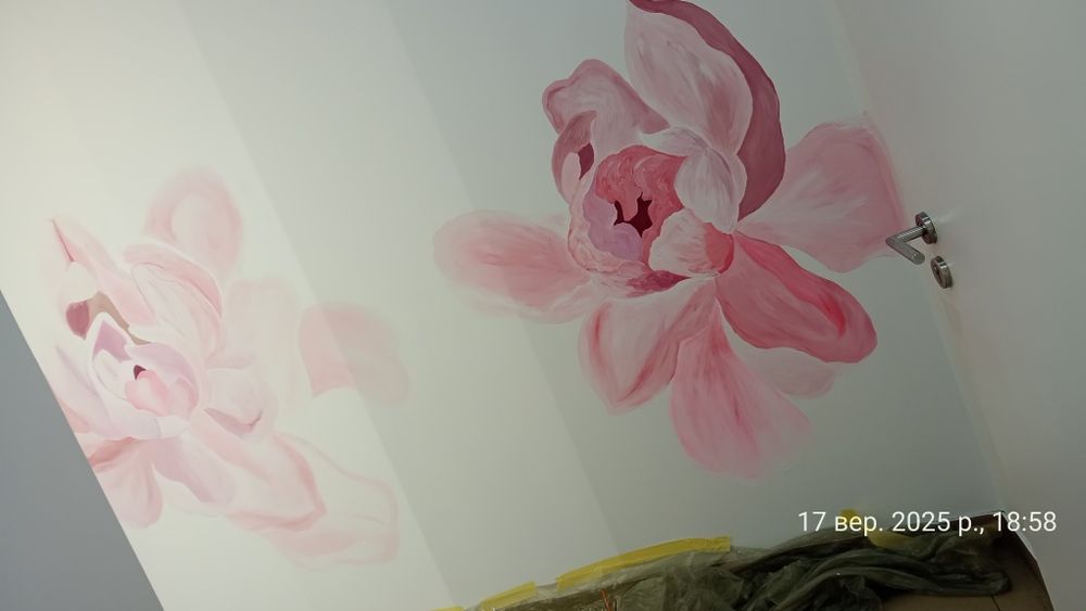 Художній розпис стін, картини на замовлення