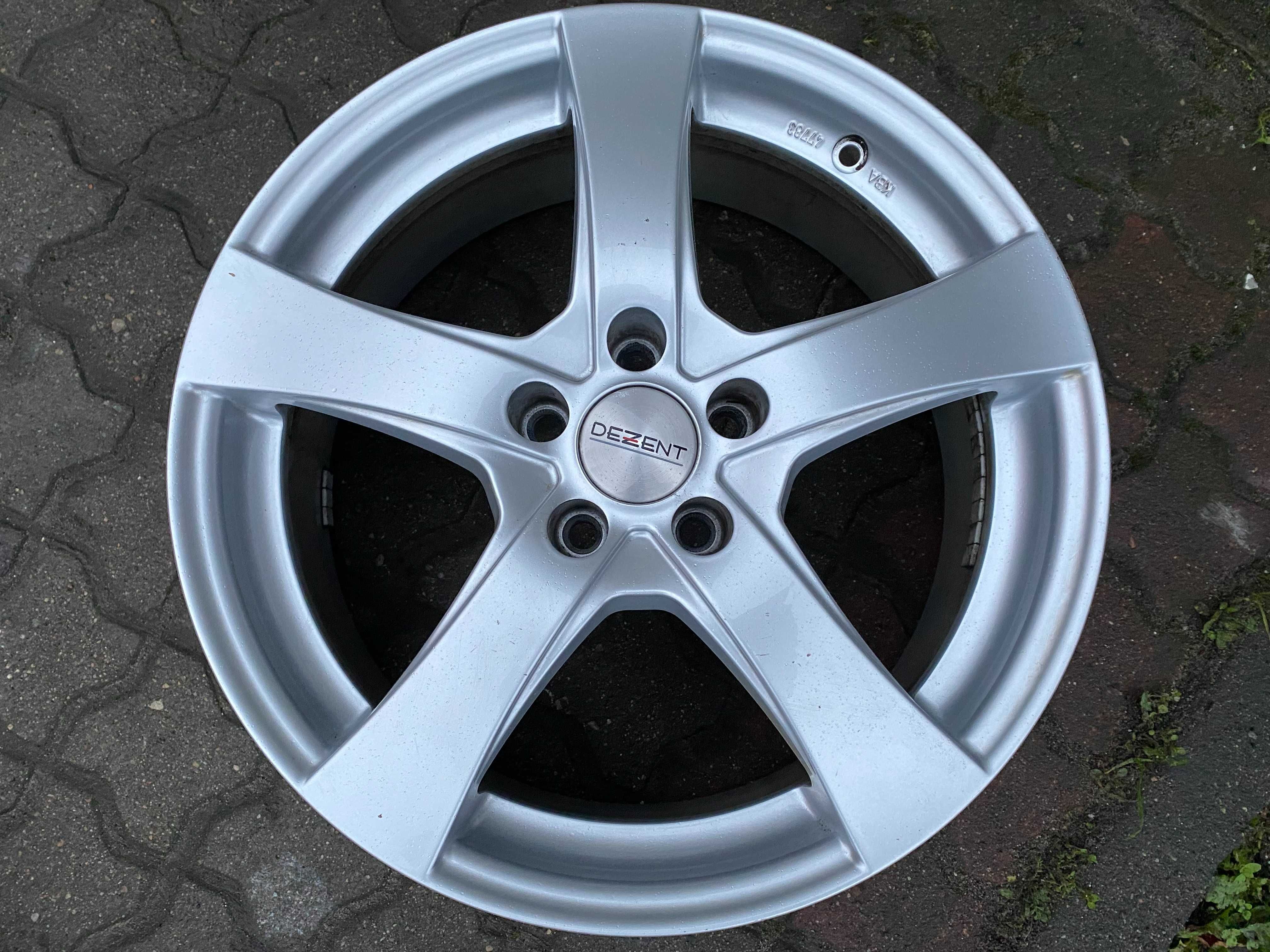 ALUFELGI DEZENT OPEL Astra J Mokka 7jx17 cali ET41 5x105 56,6mm !