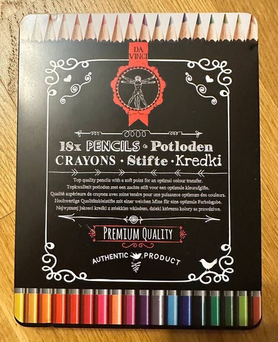 Кольорові олівці Da Vinci