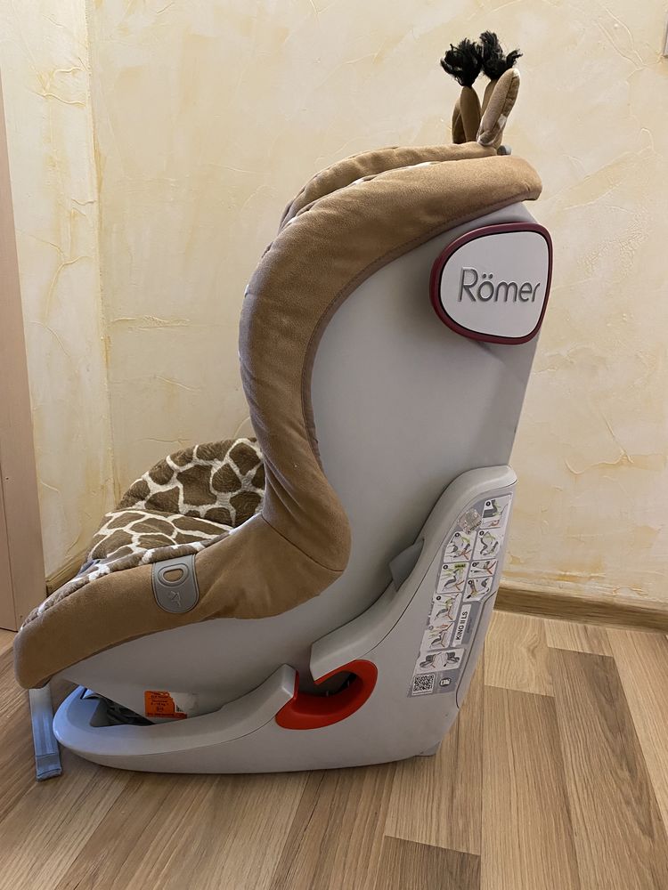 Автокресло Britax-Romer King ІІ LS Giraffe с 9 мес до 4 лет