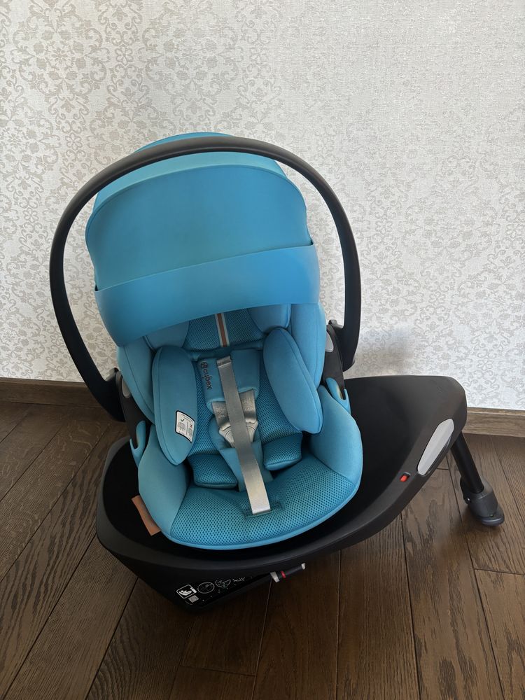 Автокрісло Cybex Cloud G+ plus Beach Blue(синє) з базою Cybex G