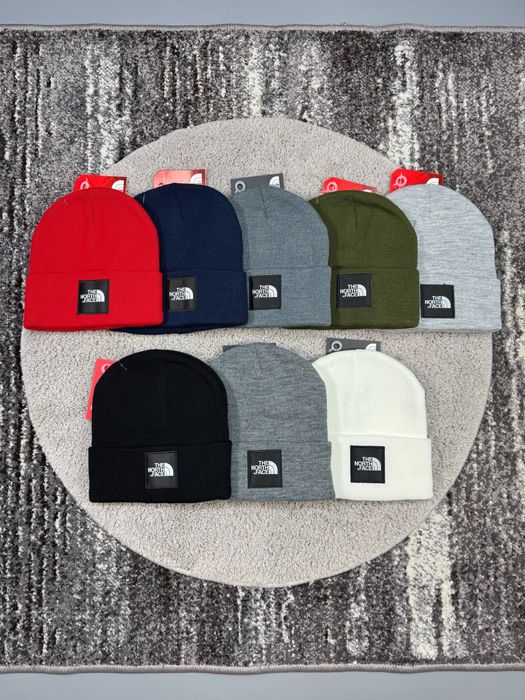 Шапки чоловічі жіночі демісезонні TNF ТНФ