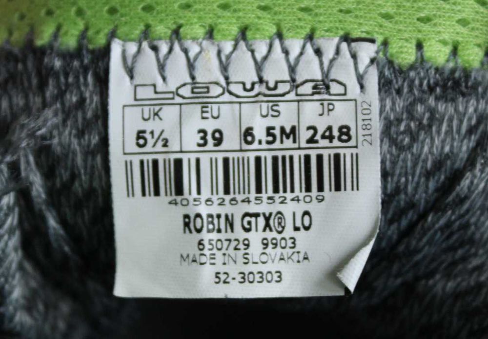 Кросівки ботинки трекінгові Lowa Robin GTX Lo Gore-Tex Замша! 39-39.5р