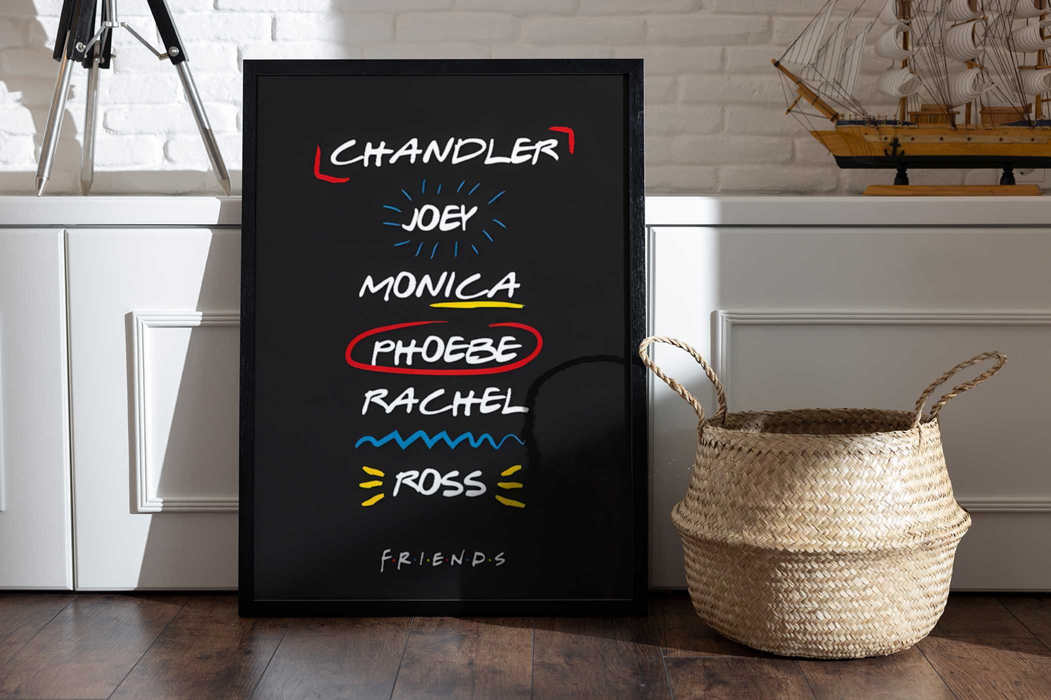 Plakat A3 Przyjaciele